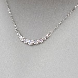 Sterling Silver Bubble Bar Necklace